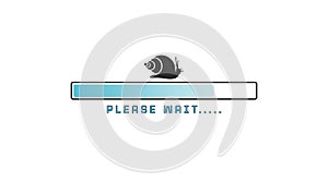 Loading icon. Loading process on a white background