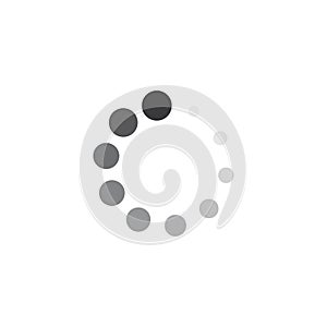 loading indicator icon vector illustration design