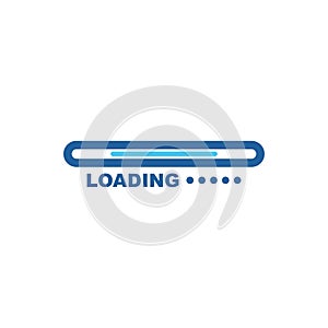 loading indicator icon vector illustration design