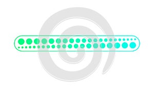 Loading or progress completed percentage bar, loading status bar, download progress icon vector