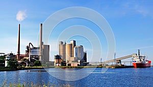 Loading a Ship, Degerhamn, Sweden