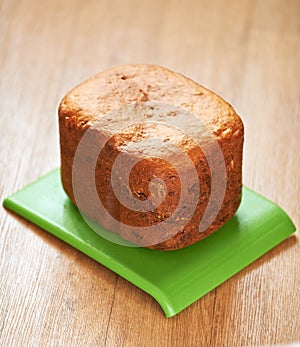 Una barra de pan pan 
