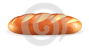 Loaf of bread, vector illustration photo