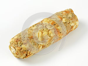 Loaf of Carlsbad-style bread dumpling