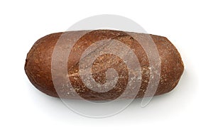 Loaf of fresh baked rye bread