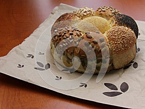 Loaf of Seeded speicality bread