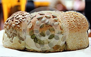Loaf of Seeded speicality bread