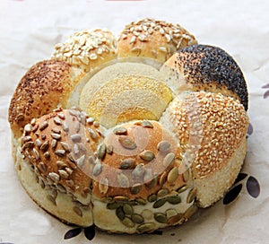 Loaf of Seeded speicality bread