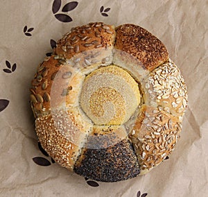 Loaf of Seeded speicality bread