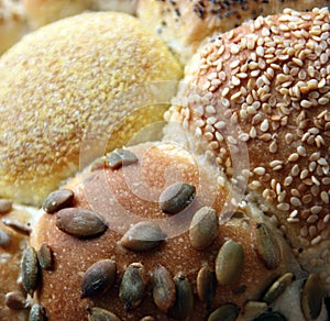 Loaf of Seeded speicality bread