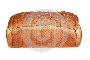 Loaf of stone milled bread photo