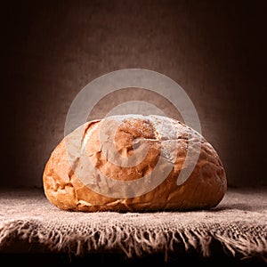 Loaf of wheat bread