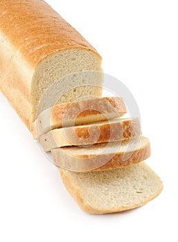 Loaf of white bread