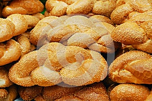 Loafs of challah bread