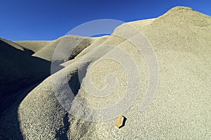 Loam landscape in Spain