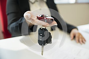 Loan,leasing and car rental concept photo