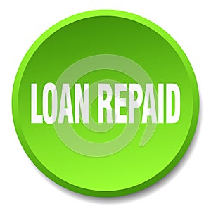 loan repaid button