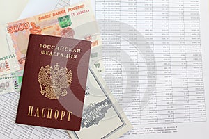 Loan repayment schedule and passport