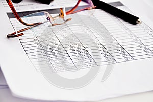 Loan schedule table sheet