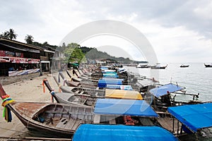Loang Tail Boat at Phi Phi Island