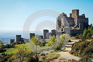 Loare castle, Huesca, Aragon, Spain