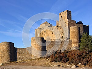 Loarre Castle in the morning ligth 2 photo
