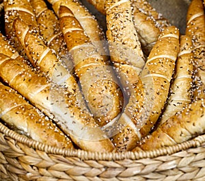 Loaves of Bread in Basket