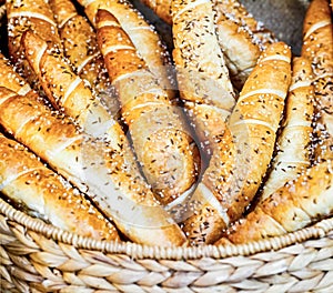 Loaves of Bread in Basket