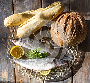 Loaves and fishes photo