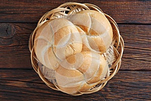 Loaves of small bread