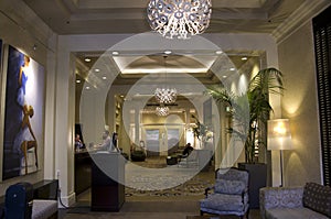 Lobby of Alexis Hotel