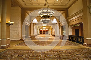 Lobby in Caesar's Palace in Las Vegas