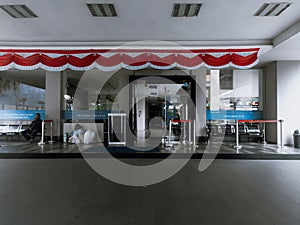 Lobby in front of TMC Tasikmalaya Hospital
