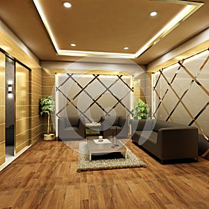 Lobby interior design