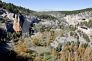 Lobos river Canyon, Soria (Spain) photo