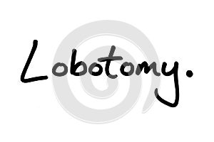 Lobotomy