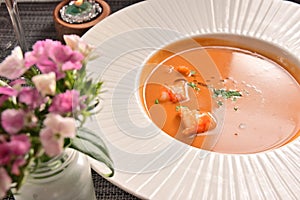 Lobster Bisque soup