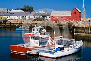 Lobster boats