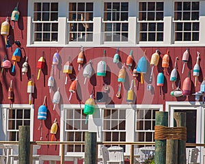 Lobster buoys