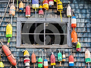 Lobster Buoys photo