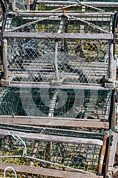 Lobster/Crab Traps in Ice