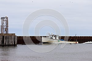 Lobster Fishing Boat