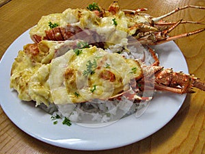 Lobster mornay