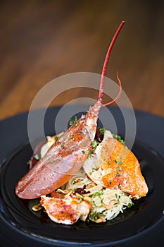Lobster Salad Asian Fusion Food