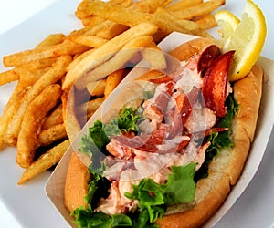 Lobster salad sandwhich