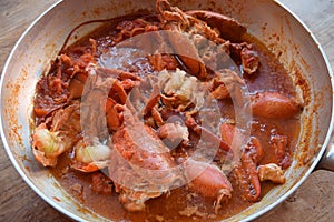 Lobster sauce to season pasta