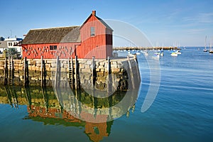 Lobster shack in Rockport, MA photo