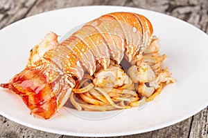 Lobster spaghetti, Italian cuisine