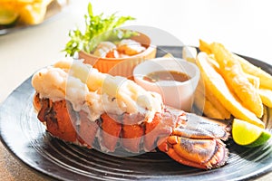 Lobster steak