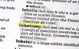 lobtomy